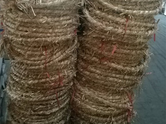 草繩在園林綠化中的景觀美化作用