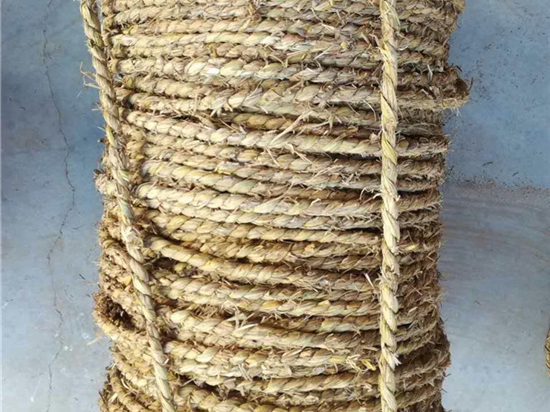 草繩在園林綠化中的景觀美化作用