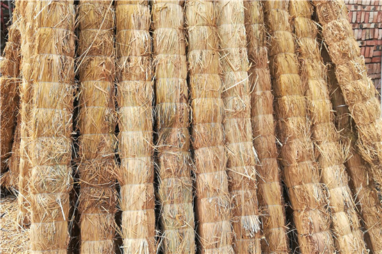 稻夫草支墊助力鐵路運(yùn)輸提高裝載效率(稻夫草編制品)
