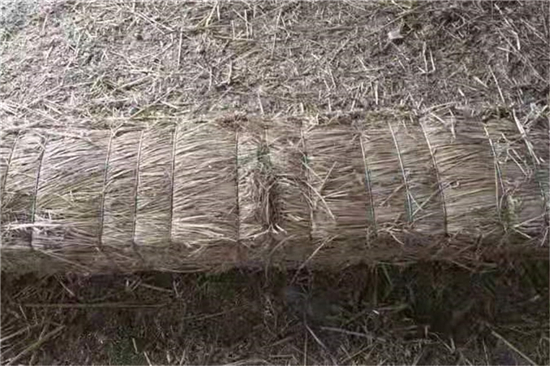 稻夫草支墊助力鐵路運輸降低運輸損耗(稻夫草編制品)